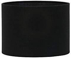 Light & Living Lampenschirm Zylinder Livigno - Schwarz - Ø30x21cm - Zylinder - Textilien