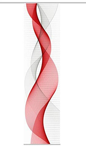 Home fashion OPALIA, Polyester, rot, 245x60 cm