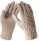 Bequemer Laden Damen Wintersport Handschuhe Dick Fleece Strick Handschuhe Touchscreen Warme Winterhandschuhe für Outdoor Garten mit Warme Fleece Futter & Wolle Haken, Khaki, Einheitsgröße
