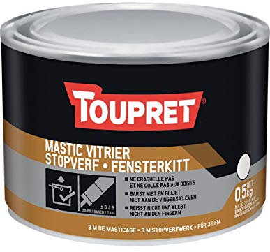 Toupret Mastic vitrier 0,5 kg