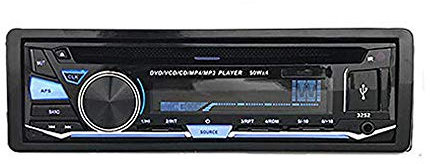 Car Stereo With Bluetooth MP3 DVD CD Player With Stereo Handfree Autoradio FM Audio Radio Wireless Remote Control Removable Border Single 1 Din 12V BT 3252