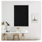 Aprica Blackout Made to Measure Roller Blinds - Easy Fit Roller Blinds for Windows and Doors - Thermal Blinds Fabric with Child Safety Pull Cords (Black, Width 240cm - Drop 160cm)