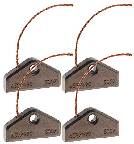 Be In Your Mind 2 paia di spazzole di carbone 30 x 16 x 4 mm compatibili per Miele asciugatrice 5153702 4490382