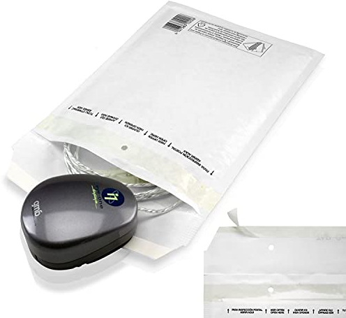 WPTrading - 100 Stück Luftpolstertaschen A6 200 x 175 mm Gr. CD weiß selbstklebend - Kraftpapier Luftpolsterumschläge mit Luftpolsterfolie - Luftpolster Versandtaschen für Bücher & Warensendung