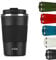 Artlive Coffee Cup, Reusable, Insulated & Double Wall Travel Mug - Travel Cup Thermal Stainless Steel Eco-Friendly with Screw Lid - Hot & Cold Coffee Mug (BlackGrip, 380 ml)