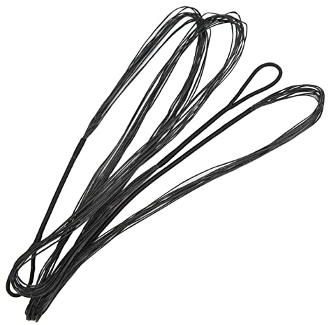 VBESTLIFE Ersatz-Bogensehne, 12-strängige Bogensehne, Ersatz für Recurve-Bogen, Amerikanischer Jagdbogen(64 inches)