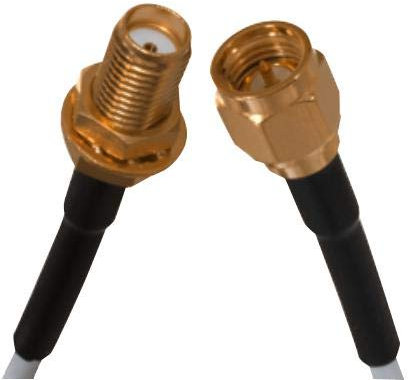 Montaje del cable del RF, enchufe de SMA a Jack, 1.5M, asambleas de cable coaxial de los conectores del RF