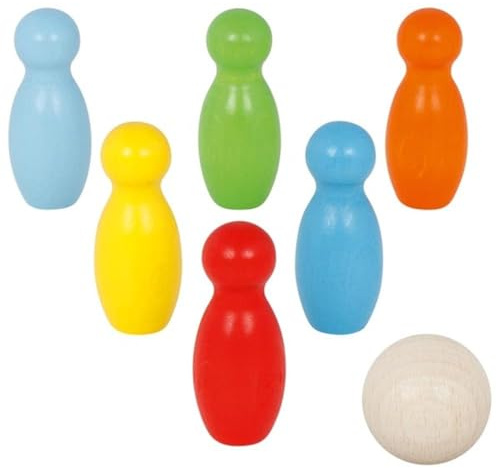 Goki - Veloz Bowling Traditionelle Spiele, Mehrfarbig (56817)