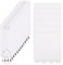 36 pcs Picture Hanging Kit,12Pcs White Picture Hooks 24Pcs Self Adhesive Strips,Self Adhesive Picture Hooks Picture Hanging Strips Heavy Duty Adhesive Hooks Frame Art Hanger No Nails for Indoor Use