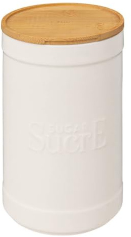 5 five simply smart 5five Naturéo Zuckerdose, Keramik, Weiß