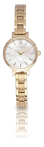 HOLZKERN Damenuhr Quarz Hanwi Goldfarben/Perlmutt 9010631005016