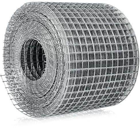 MVQPER Rat Mesh 6m x 75mm, Rodent Proofing Wire Metal Mesh to Block Rats, Mice & Rodents,Wire Mesh Roll for Filling in Gaps & Vents Around the Home & Garden