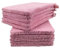 kidparadise Gants de Toilette 14 x 22 cm - Coton - Lot de 10 Gants (Rose x 10)