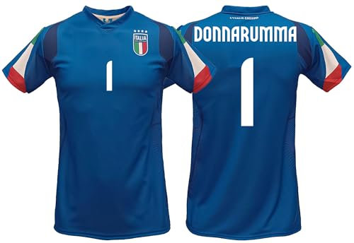 Maglia Donnarumma Italia Ufficiale E U R O 2024 Adulto Ragazzo Bambino Gianluigi Gigio 1 Portiere