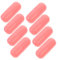 PAMINGONO 8pièces Capsules Mini Vides Pour Lèvres Tubes Rechargeables Et Portables Pour Voyage Pratiques Et