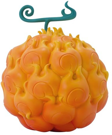 ABYstyle Studio One Piece Flame-Flame Fruit Mera Mera Nomi - Réplica coleccionable de anime manga de 5.1 pulgadas para decoración del hogar, habitación, oficina, regalo
