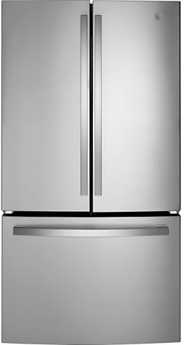 GE PROFILE 21.9 cu. ft. Counter Depth French Door Refrigerator w/Internal Dispenser in Fingerprint Resistant Stainless