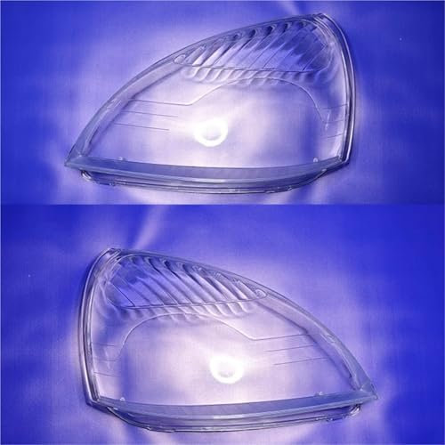 YBDFCBF Kompatibel for Renault Clio Campus 2008, Auto-Frontscheinwerferschale, Scheinwerfer-Objektivabdeckung, Kopflampenschirm, transparente Lampenschirm-Gehäusemaske(Left and Right 2 Pcs)