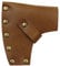 Hatchet Sheath Practical Axe Holster for Case Axe Sheath Cover Retro Leather Hatchet Protective Cover for Hiking-Camping