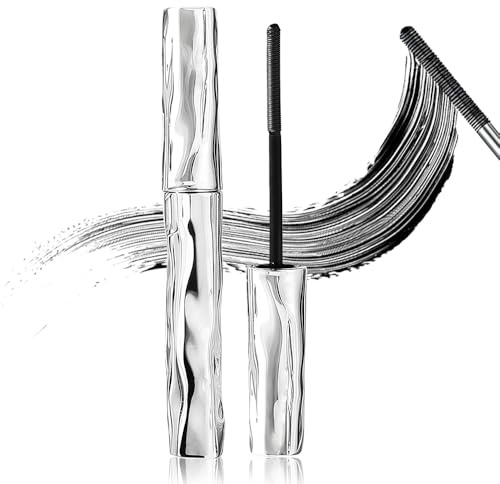 Mascara avec Brosse Métallique, 2026 Nouveau Mascara Waterproof Noir, Ultimate Long Curl & Volumateur et Allongeant, Formule Sans Grumeaux, Doux pour Les Yeux Sensibles (1PCS)