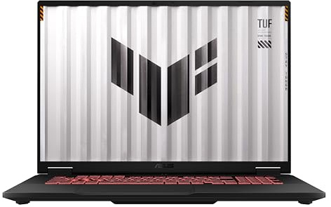 ASUS TUF Gaming A18 18 Pouces 2.5K 300Hz Pc Portable (processeur AMD Ryzen 9 8940HX Jusqu’à 5.3 GHz, 32Go DDR5, 1To SSD, NVIDIA GeForce RTX 5070, Windows 11 Home) – Clavier AZERTY