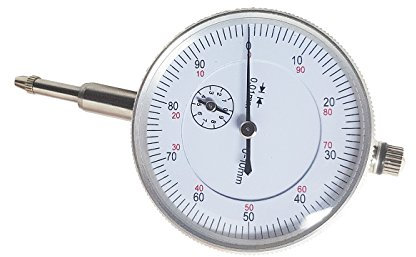 Messuhr 0-10 mm, Auflösung 0,01 mm für Magnetfuß
