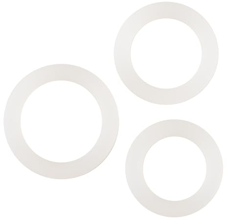 ORION Cockrings 3er - stimulierendes Penisringe-Set für Männer, für langanhaltende Erektionen, in unterschiedlichen Größen, flexibel einsetzbar, weiß