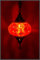 Samarkand - Lights Mosaiklampe Mosaik - Hängeleuchte L orientalische lampe Deckenlampe Rot