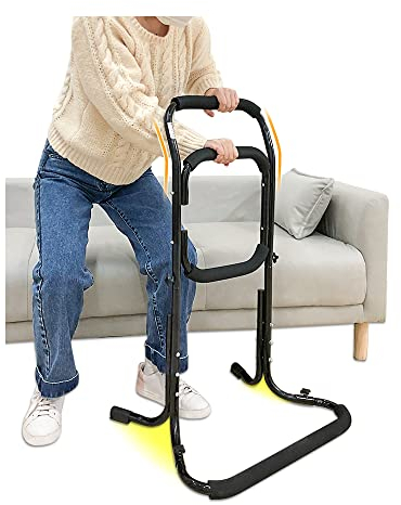 Bettgitter für ältere Menschen, Sitzerhöhung, Stuhlhebegeräte, Haltegriff für Bett, Behinderte, Mobilität, Ständer, Unterstützung für Hebestuhl, Couch, Sofa, Behinderte, Seniorenstütze, Griffe,