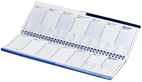 Tischkalender 2023 Quer 1 Woche 2 Seiten VE=1 Stück