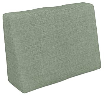 POKAR Palettenkissen Palettenauflagen mit abnehmbarem Bezug Palettenauflage Palettenmöbel Palettensofa, Seitenkissen 60x40, Grün