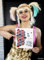 Funidelia | Tatouages Harley Quinn pour Femme Super héros, DC Comics, Suicide Squad, Méchants - Accessoire pour Adultes, Accessoire pour déguisement - Noir