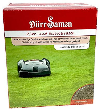 Dürr Samen 4504 Zier- und Roboterrasen 500 g (Rasensamen)