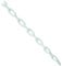 ExcInter Plastic Chain White 25mm*6mm Coated Decorative Links for Decorative Garden Fence Warning Safety Parking Space Assorted Colours