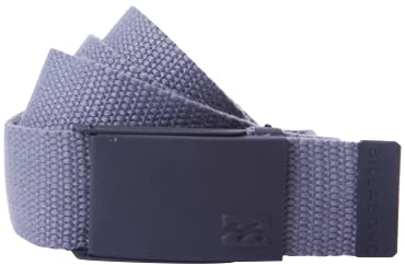 Billabong Klassischer Webgürtel für Herren, Herren, Gürtel, Classic Web Belt, grau, Einheitsgröße