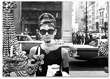 Audrey Hepburn Poster Filmstar Fotografie Foto Schwarz Weiß Audrey Hepburn Wand Bilder Audrey Hepburn Bild Mode Zimmer Schlafzimmer Dekor Leinwand Gemälde F09114