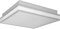 LEDVANCE ORBIS MAGNET SMART+ Wi-Fi 30x30cm, dimmbare LED Deckenleuchte für den Innenbereich, 26W, Farbtemperatur 3000 - 6500K, 2500 Lumen, Design-Lampe mit innovativem Magnetrahmen, grau