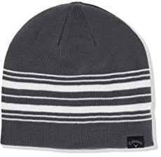 Callaway Herren Wendbare Beanie, dunkelgrau, Einheitsgröße