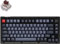 Keychron V1 Hot-Swap-fähige benutzerdefinierte mechanische Tastatur, 75% programmierbarer QMK/VIA RGB Layoutknopf, Gateron G Pro Schalter für Mac Windows - Mattschwarz