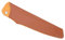 PATIKIL 11 PU Leather Santoku Knife Sheath, Knife Cover Sleeves Knives Edge Guard Blade Protector Universal for Home Kitchen, Brown