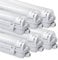 Daromigo 24w LED Feuchtraumleuchte Wannenleuchte 150cm, 2400LM Kaltweiß 6500K T8 LED Röhre, IP65 Wasserfest Feuchtraumlampe Werkstattlampe für Garage, Keller, Büro - 6 Stück