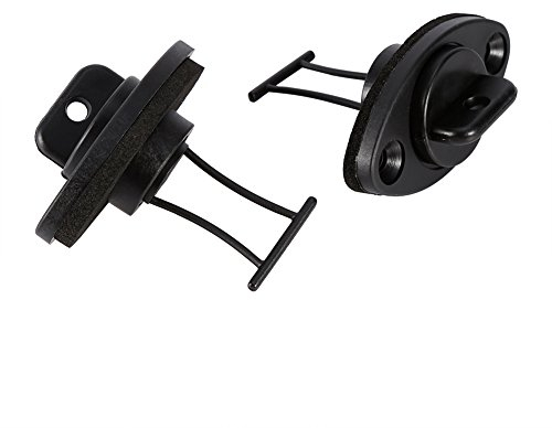 Jauarta Bootsstopfen, Universal-Ablassstopfen-Set, 2 STK. Stopfenstopfen mit Schrauben Kanu, Boot, Beiboot, Kajak, Boot