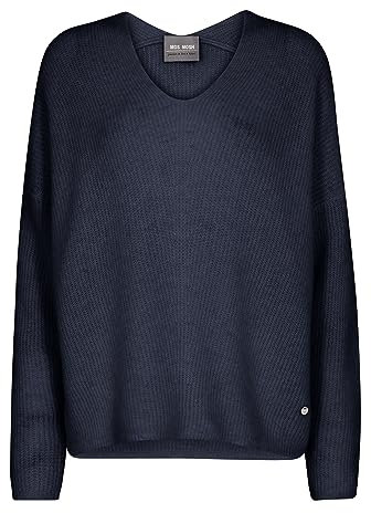 Mos Mosh MMThora V-Neck Knit 468 Salute Navy - M
