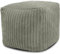 Jumbo Cord Footstool Bean Bags | Corduroy Ottoman Footrest Modern Home Living Room Bedroom Stylish & Durable Ergonomic Design | Jumbo Cord Foot Rest Pouffe (Mink, Square (40cm x 40cm x 35cm))