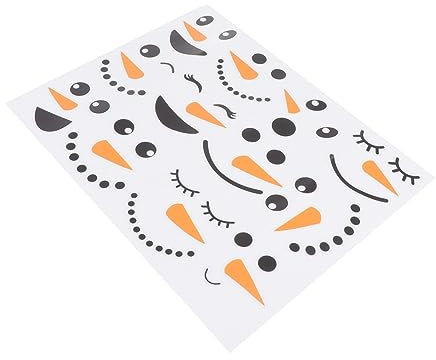 LIFKOME 1 Blatt Weihnachts-kühlschrank-aufkleber Fensteraufkleber Winter Schnee Urlaub Aufkleber Party-showacse-aufkleber Weihnachtsfensterdekoration Kind Wasserdicht Requisiten Pvc