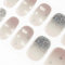 DANNI & TONI Halb ausgehärtete Gel Nagelfolien (Starlight) Stern Glänzend uv Gel Nagelfolie Nagelsticker Nageldesign Nagelfolie Selbstklebend Wraps 28 Aufkleber