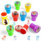 OSDUE 10 Stück Stempel Kinder, Kinder Briefmarken, Stempelset Tiere, Selbstfärbend für Kinder, Niedliche Spielzeugstempel aus Plastik, Spiel, Spaß, Hobby und mehr (Eisprinzessin)