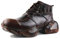 OSSTONE Retro Stivali da Sneaker Casual Moto per Uomo Moda Lace-Up Pelle Vintage Shoes OS-5008-S-1, Marrone retrò US10(EU43)