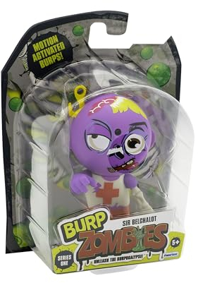 Burp Zombies | Sammelfiguren Scherzartikel Sir Belchalot Serie 1 | 10 Witzige, Realistische Rülpser | Geschenke & Lustiges Spielzeug für Kinder ab 5, Wichtel Geschenk Lustig | 8 zum Sammeln