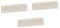 QUMIIRITY 3pcs Bone Mandolin Nuts Ox Bone String Nuts for Mandolin Easy to Install Replacement Accessories for Enhanced Tone and String Stability